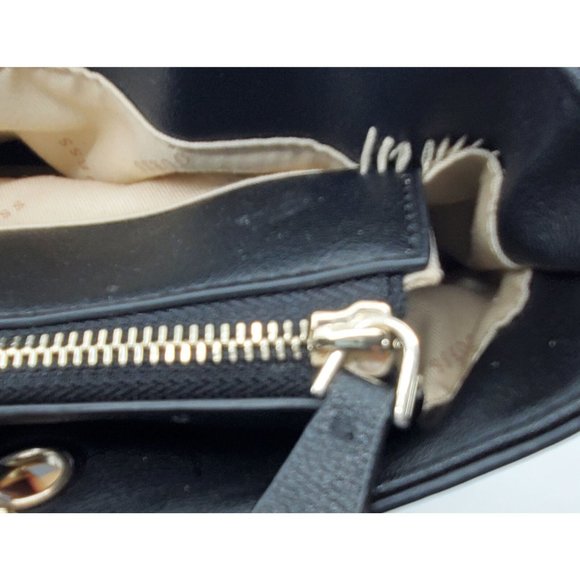 NWD Guess Noelle Black Small Logo Elite Tote $88.00 - Picture 5 of 8